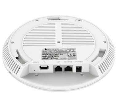 Точка доступа Grandstream GWN7600 (GWN-7600) вид сзади порты USB Ethernet PoE