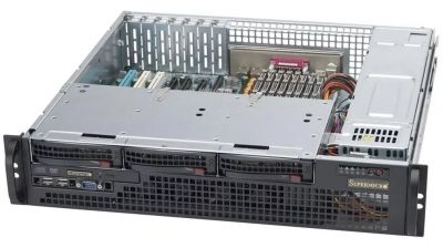 Корпус SuperMicro CSE-825MTQ-R700LPB 2x700W 
